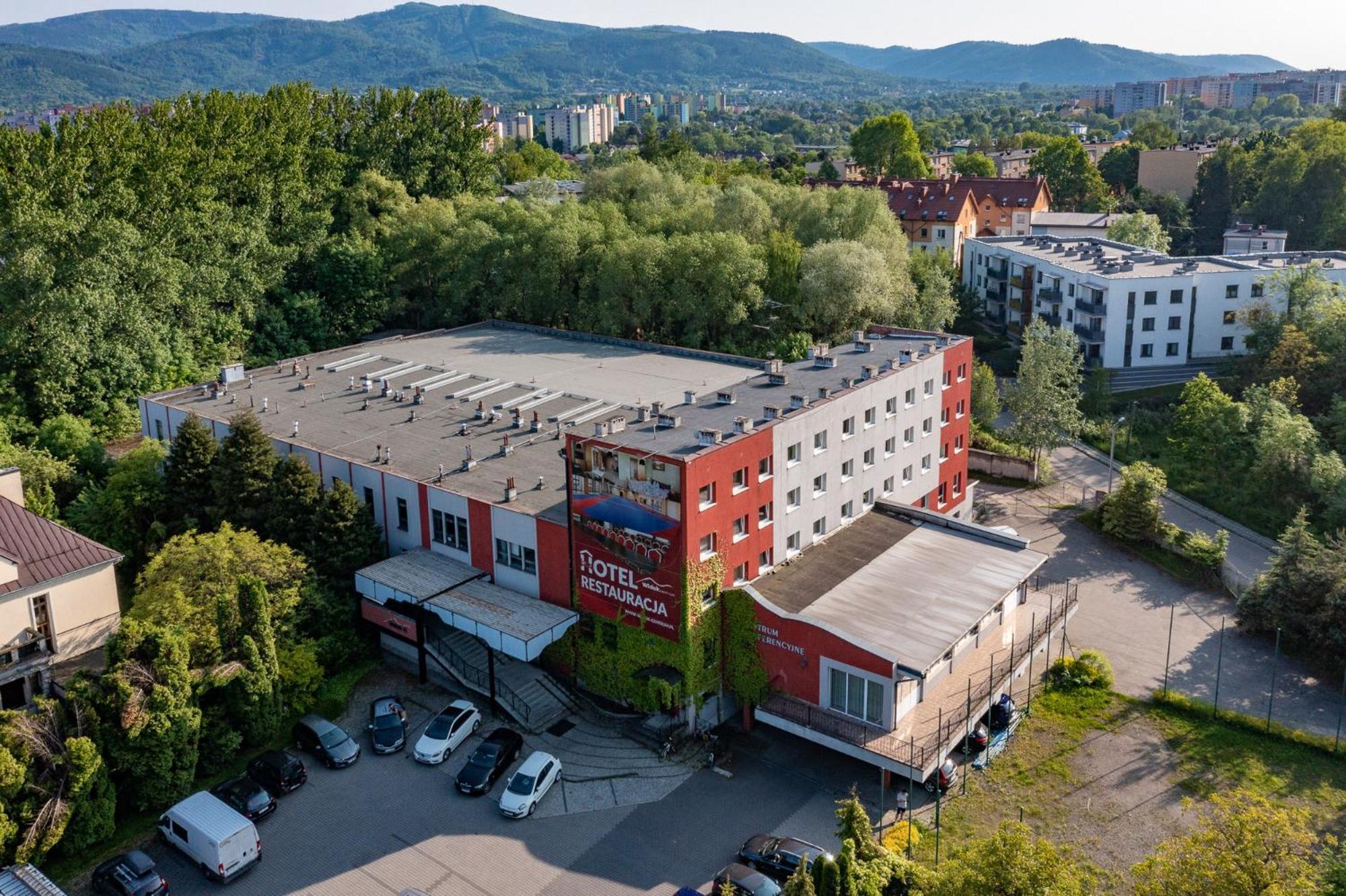 B&B Widok Bielsko-Biala Bagian luar foto